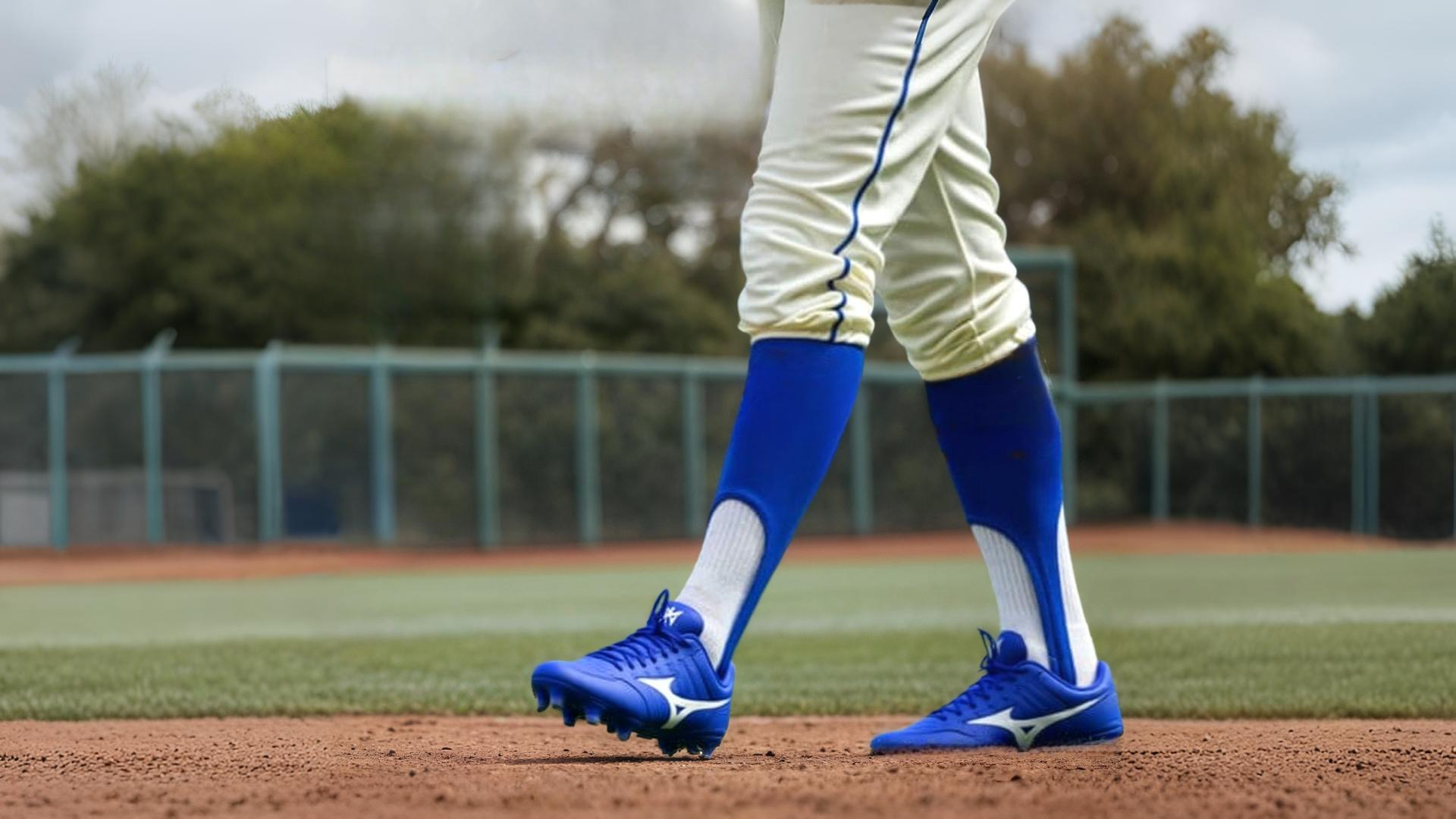 royal blue nike softball socks