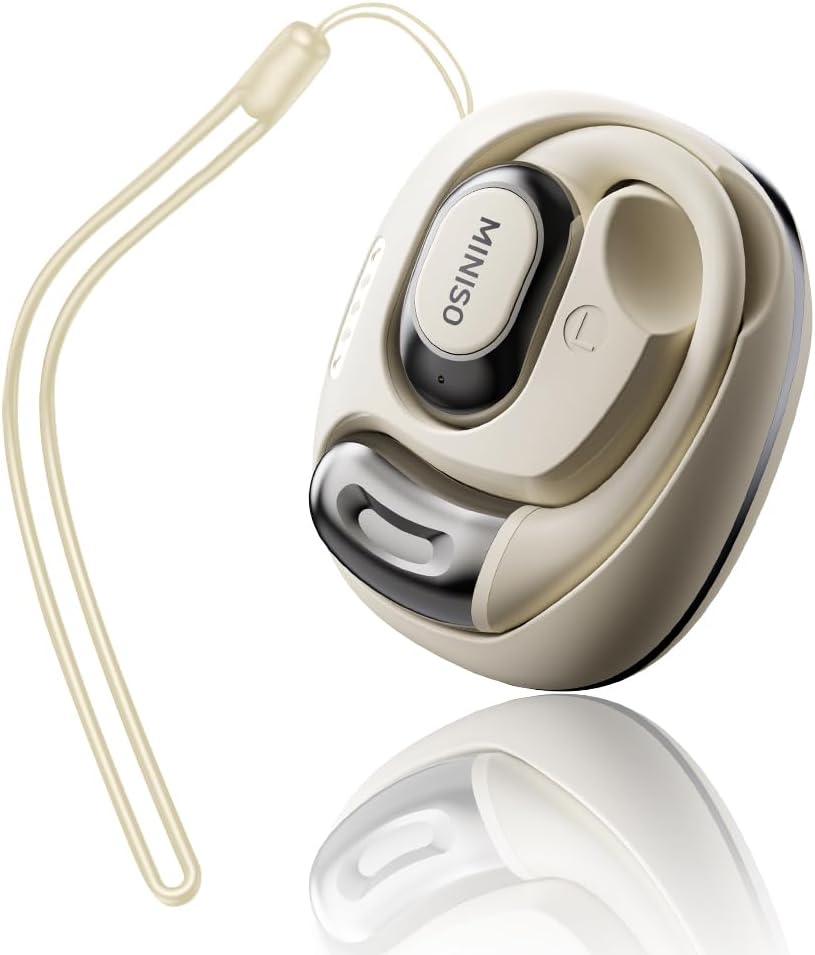 thumbnail video image 2 of MINISO Al TranslationBuletooth Headphones MS156 Long Battery Life HiFi Stereo Sound Wireless Earhooks Headphones, 2 of 10