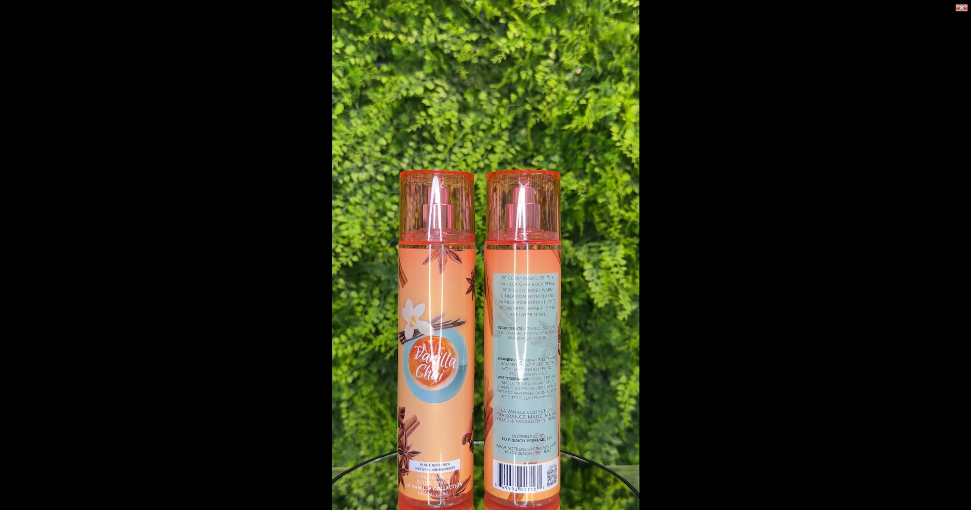 thumbnail video image 2 of So French Vanilla Chai Perfume for Women, Body Mist, 2 of 5