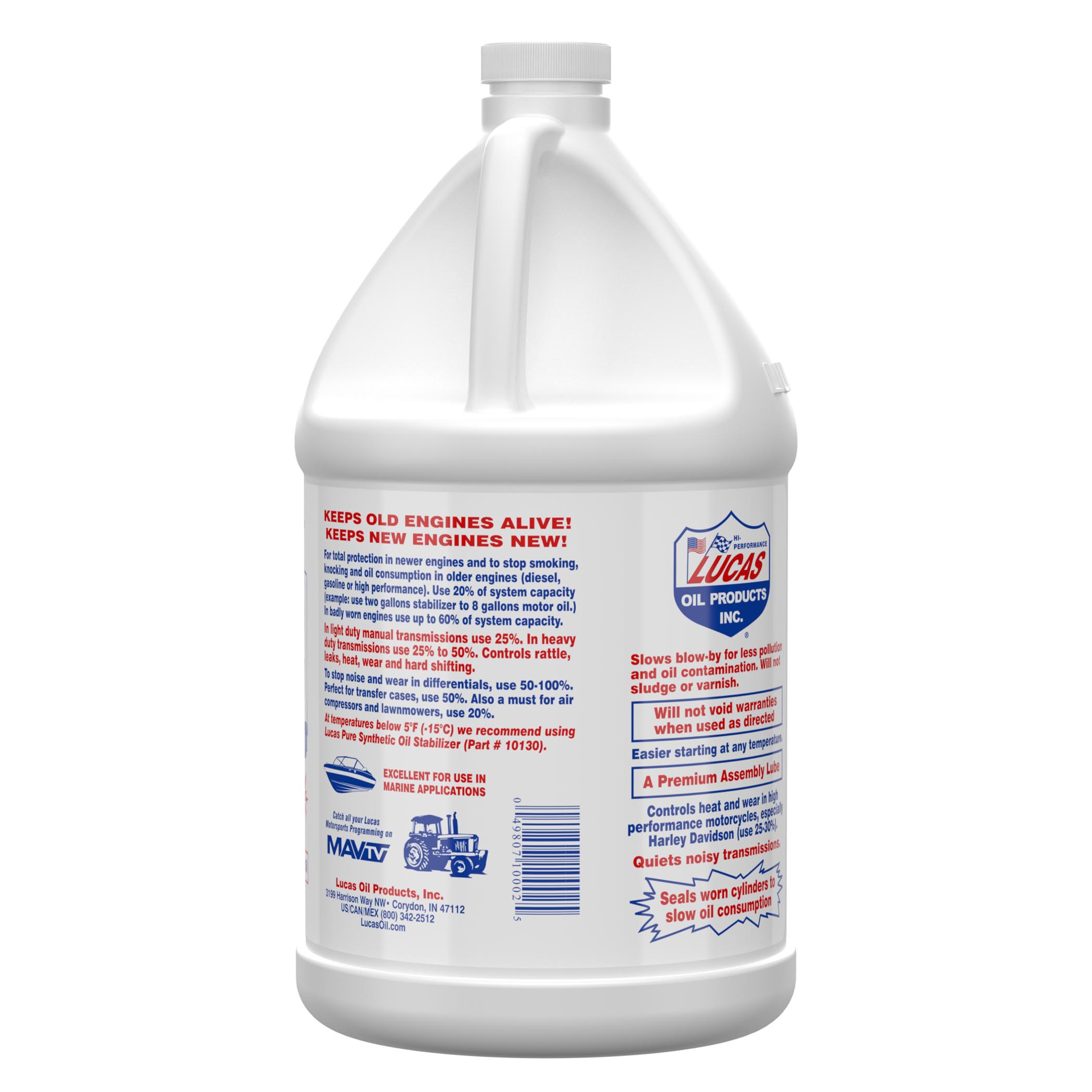 Lucas Synthetic Oil Stabilizer - 32 fl oz bottle