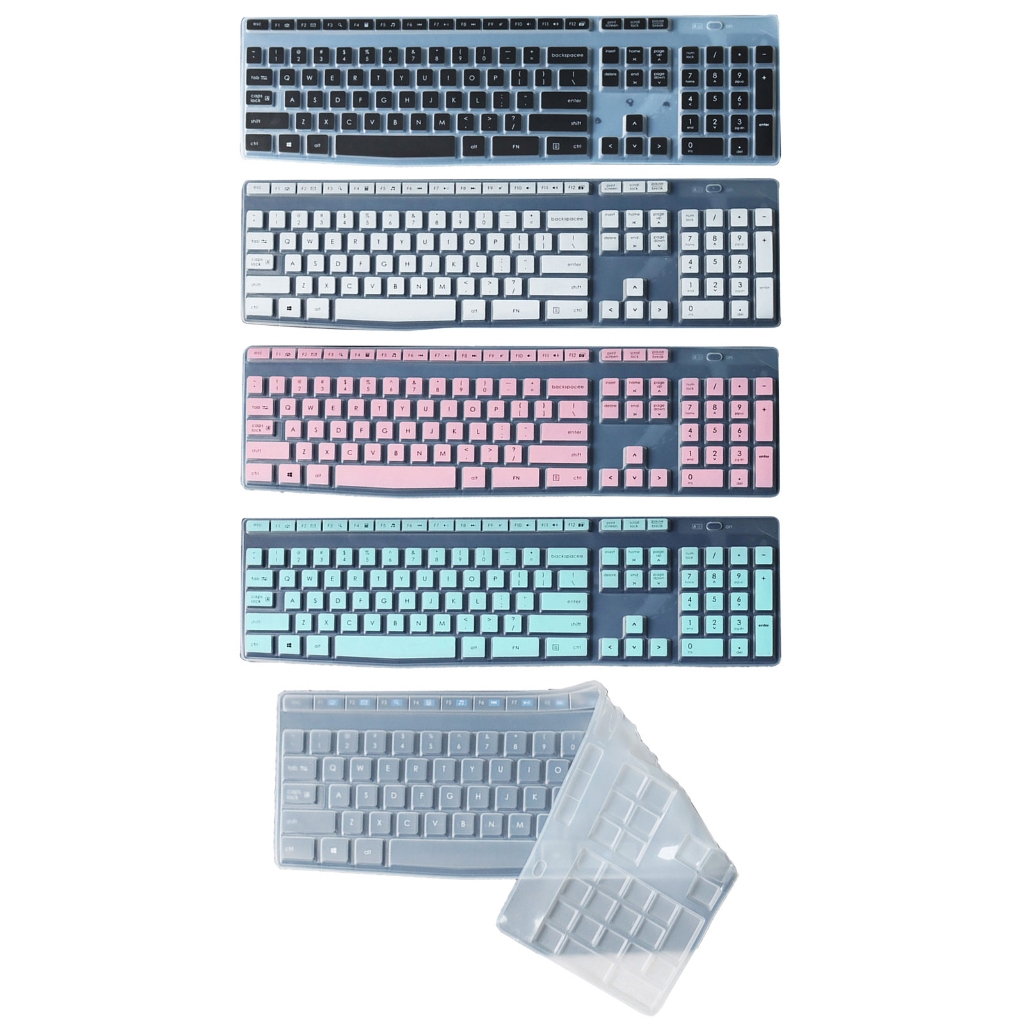 Dustproof Waterproof Transparent Silicone Keyboard Cover Skin ...