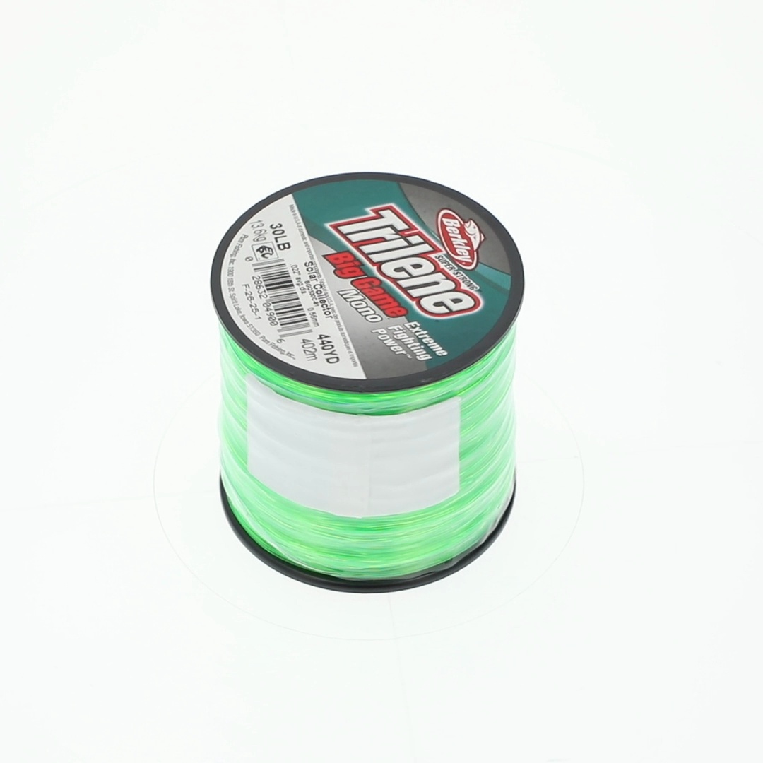 Berkley Trilene Big Game Monofilament Fishing Line 30 lb Test 440 yd Solar  Collector - Walmart.com