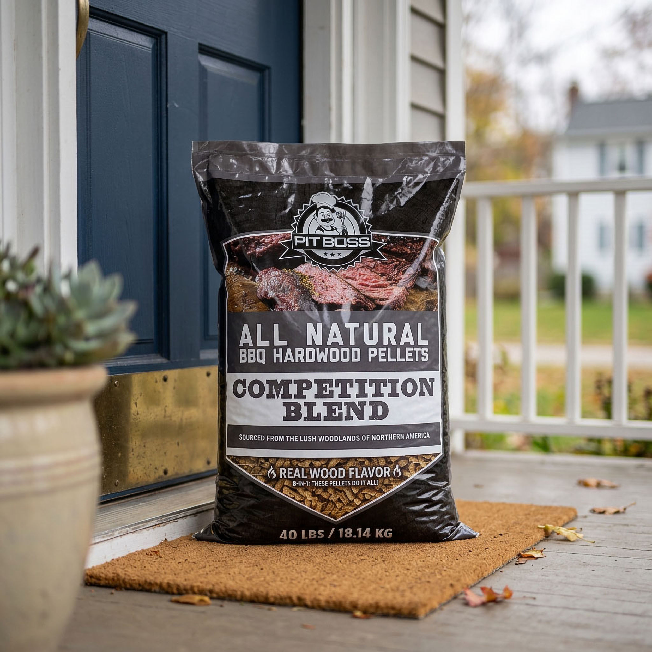 thumbnail video image 2 of Pit Boss 100% All-Natural Hardwood Competition Blend BBQ Grilling Pellets, 40 Pound Bag, 2 of 9