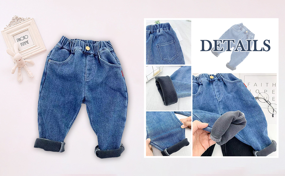 thumbnail video image 2 of THJRPQJFD Boys Jeans Boys Jeans Girls Ripped Jeans Yoga Pants Set Cute Girl Clothes Teen Girls Clothing Gifts for Her Birthday, 2 of 8