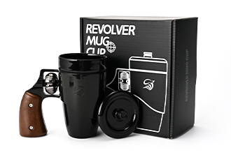 thumbnail video image 2 of JOINICE 16 oz Black Ceramic Coffee Mug, Novelty Gift for Men, Father's Day or Birthday, 2 of 9