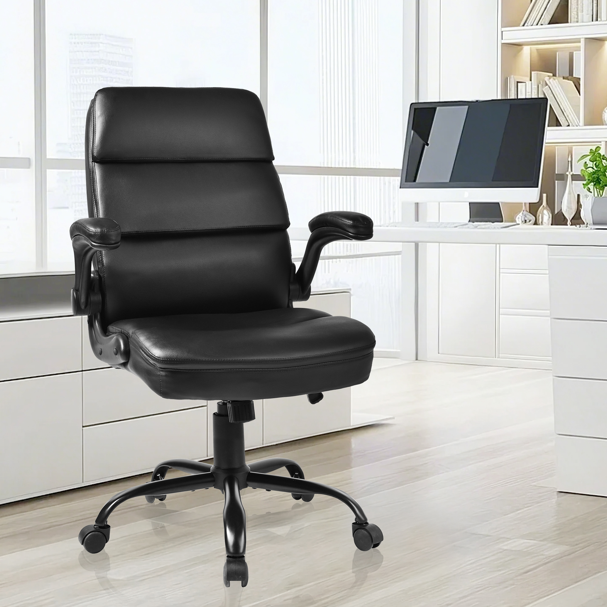 thumbnail video image 2 of YEEZEE Ergonomic Office Chair ,3-Zone Lumbar Support&Adjustable Backrest,Support for Home Office., 2 of 9