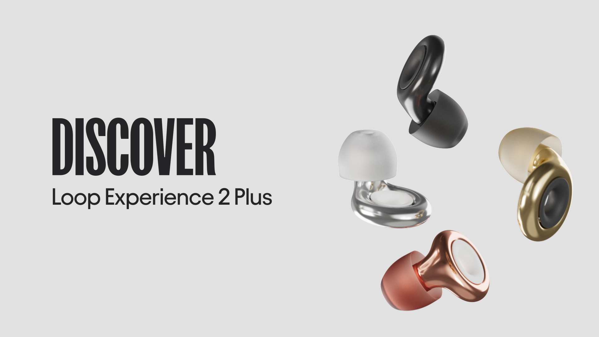 thumbnail video image 2 of Loop Experience 2 Plus Ear Plugs – Stylish Certified Hearing Protection for Concerts & Festivals, Live Events, Sports, DJs & Nightlife – 17dB Noise Reduction, High-Fidelity + Mute for extra coverage, 2 of 9