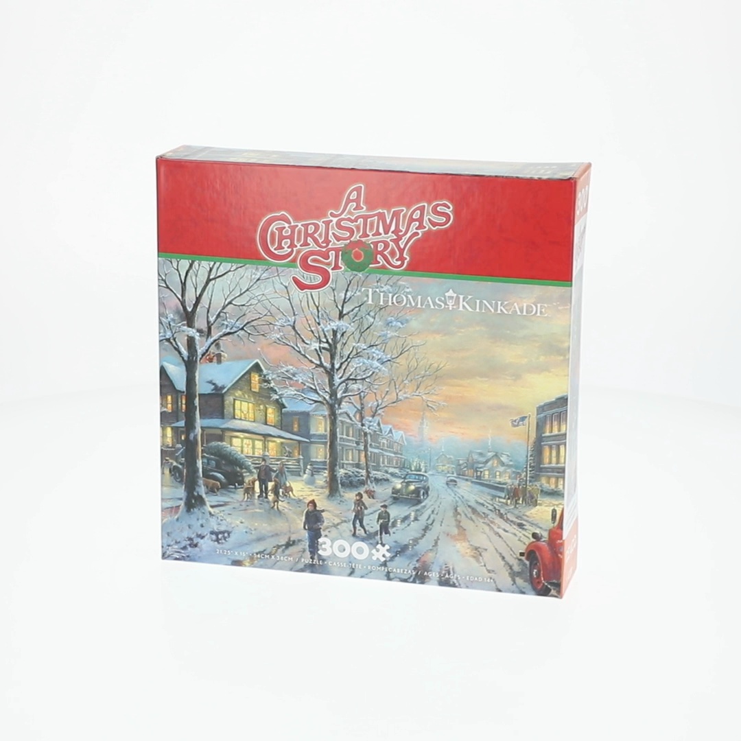Ceaco, Christmas Story 300 Piece Jigsaw Puzzle, Homan snow scene