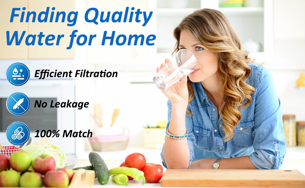 thumbnail video image 2 of TXFNY EDR1RXD1 Refrigerator Water Filters,Compatible with Whirlpool Refrigerator Water Filter, Compatible with W10295370, EDR1RXD1, P4RFWB, Kenmore 46-9081, Kenmore 46-9930, 2 Pack, 2 of 12