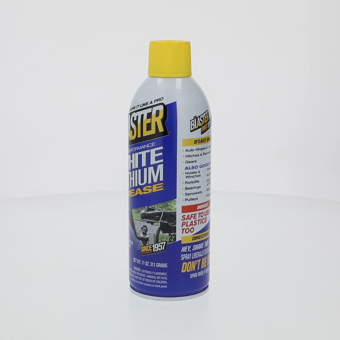 B'laster 16-LG White Lithium Grease, Oil Lubricant, 11 oz - Walmart.com B'laster 16-LG White Lithium Grease, Oil Lubricant, 11 oz - Walmart.com