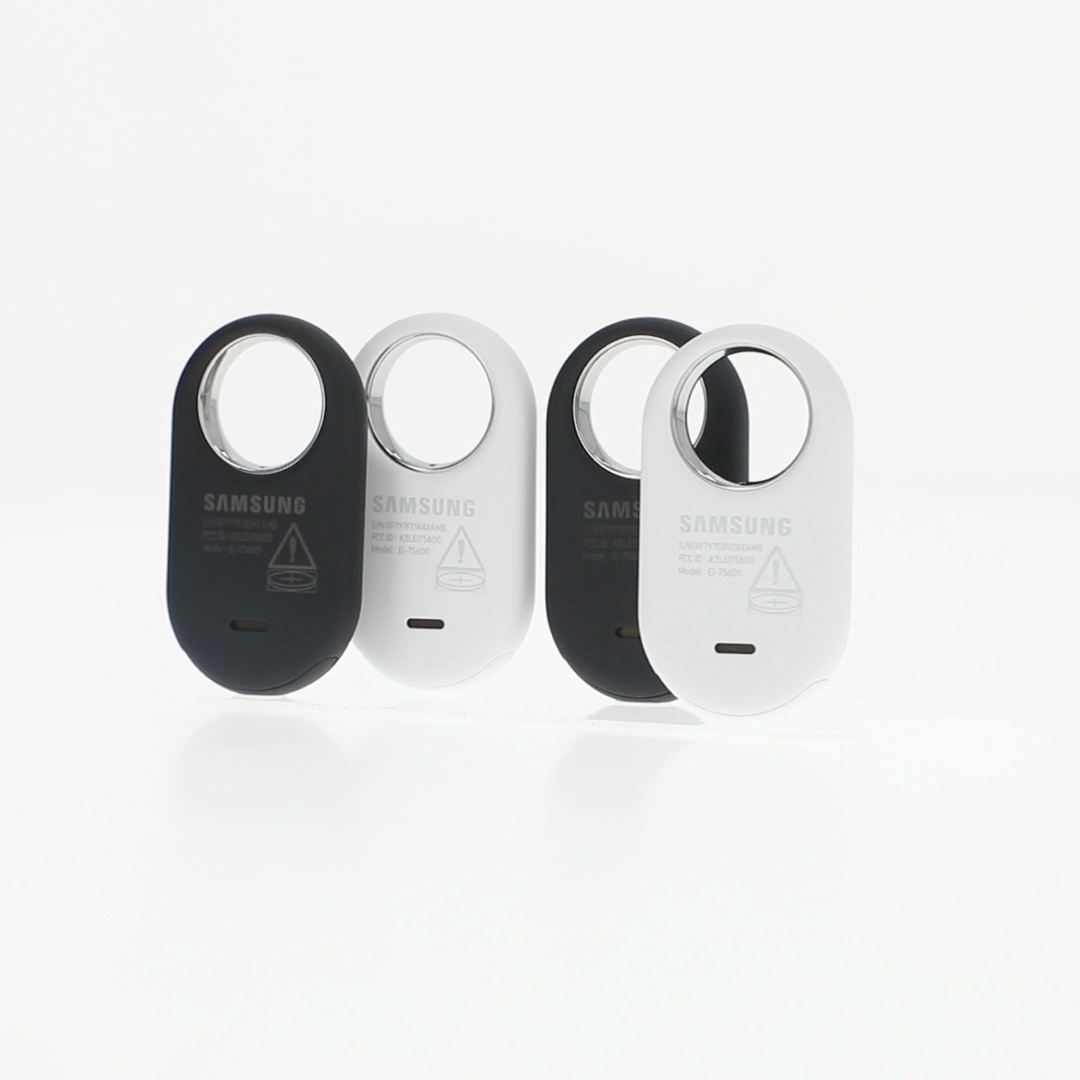 Samsung Galaxy SmartTag2, 4 Pack, Item Tracking, Black and White