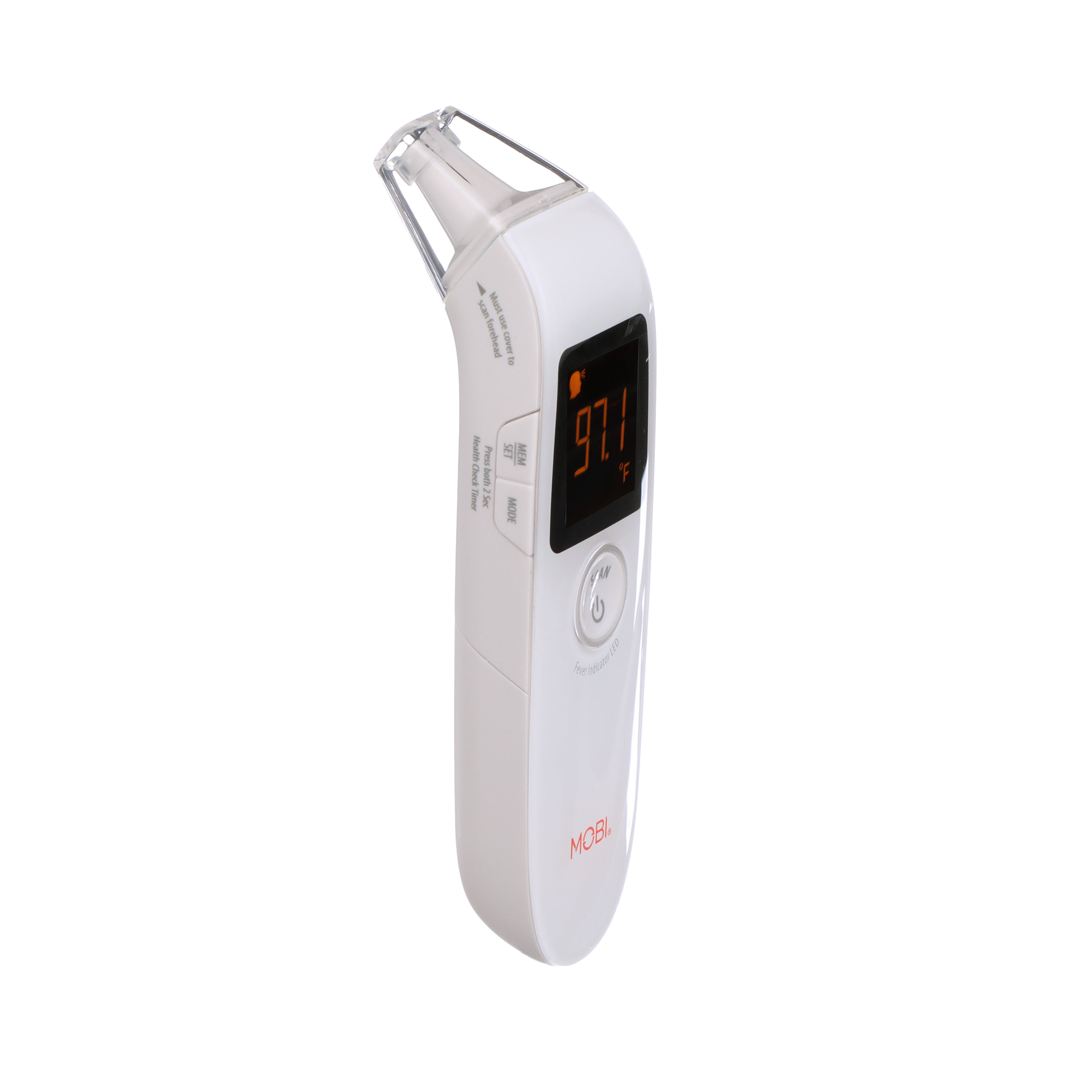 MOBI DualScan FeverTrack Ear & Forehead Medical Grade Thermometer