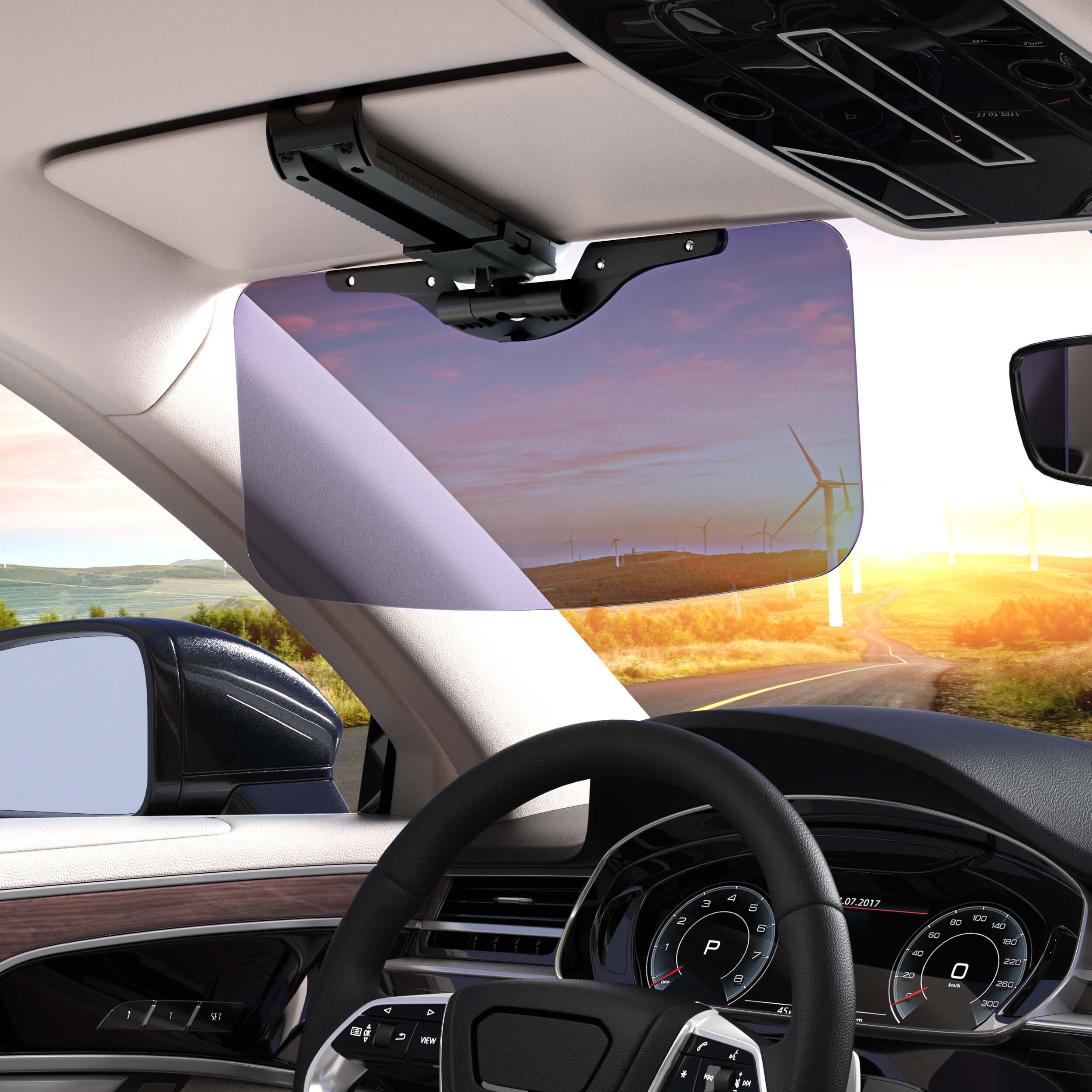 thumbnail video image 2 of Fazipu 2 Pack Sun Visor Extender for car, Adjustable Sun Visor Extender Easy to Install, Clip on car Windshield Visor Extender, Universal Car Visor Extender Sun Blocker (Black-2 Pack), 2 of 8