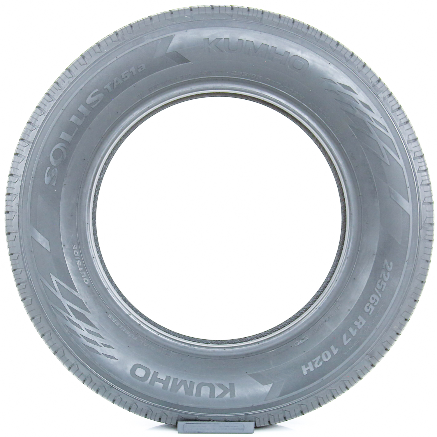 Kumho Solus TA51a 225/65R17 102H All Season Passenger Tire with