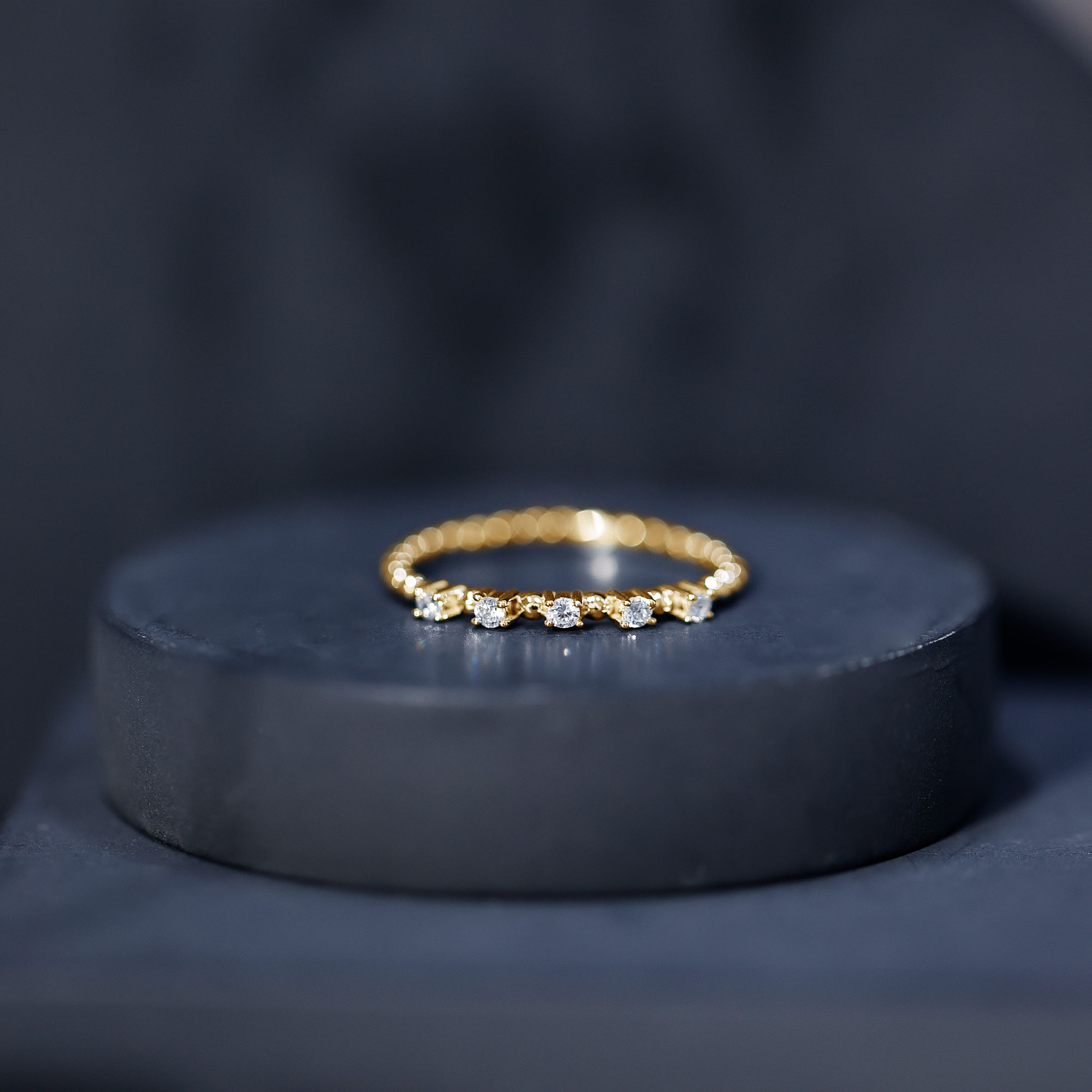 thumbnail video image 2 of Rosec Jewels Minimal Lab Grown Diamond Promise Ring for Women - EF-VS Quality Certified - Stackable Ring - Ready to Gift, 925 Sterling Silver, US 4.00, 2 of 7