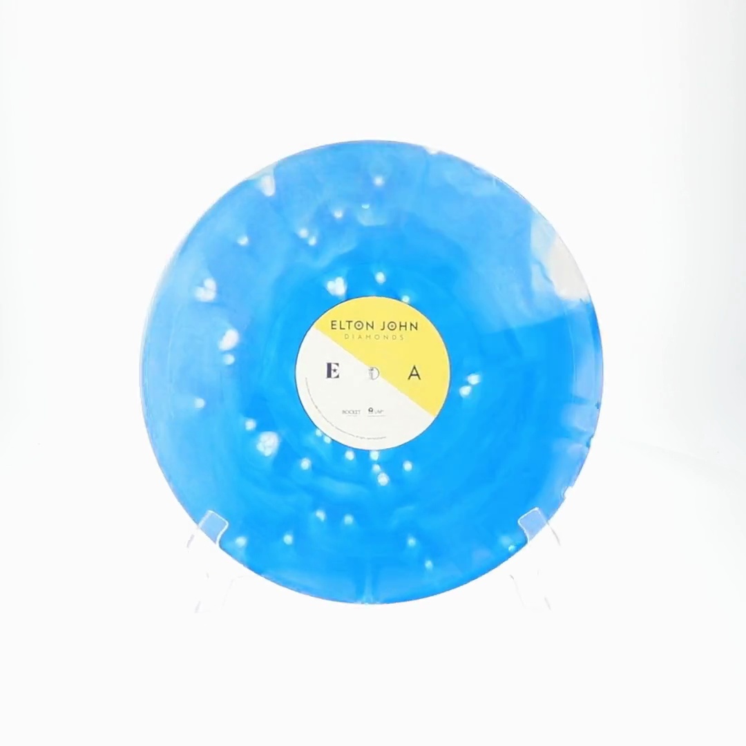 Elton John - Diamonds (Walmart Exclusive) - Diamond Blue Vinyl 2