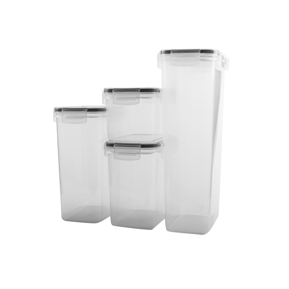 WEPSEN Airtight Food Storage Containers Set with Lids, 15 Pieces Kitchen  Pantry Organization and BPA Free Plastic Canisters Include 24 Labels