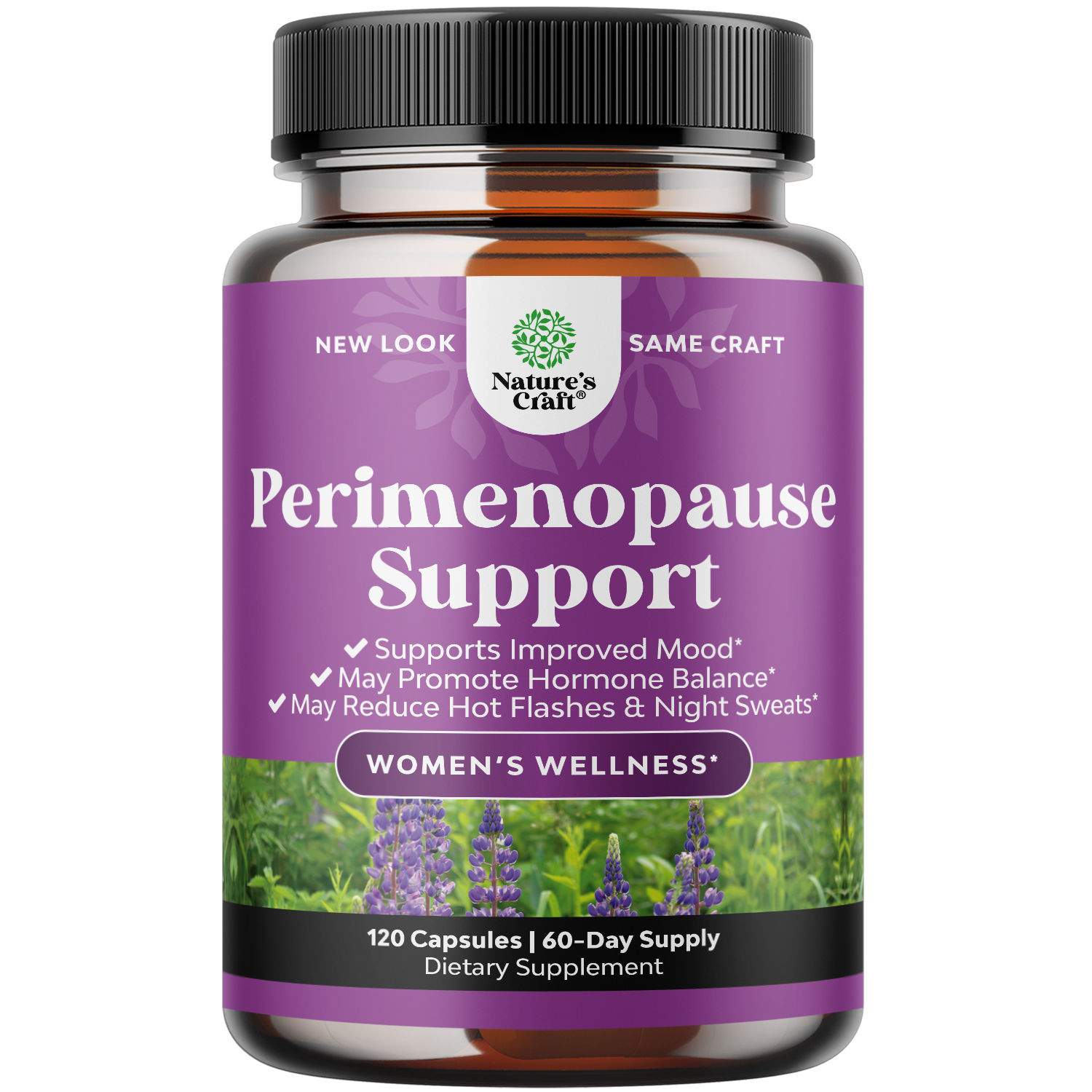 thumbnail video image 2 of Complete Perimenopause Supplement for Women - Multibenefit Menopause Ease for Women with Maca Root Vitex Berry & Black Cohosh for Hot Flashes Night Sweats Hormone Balance and Mood Support - 120 Count, 2 of 10