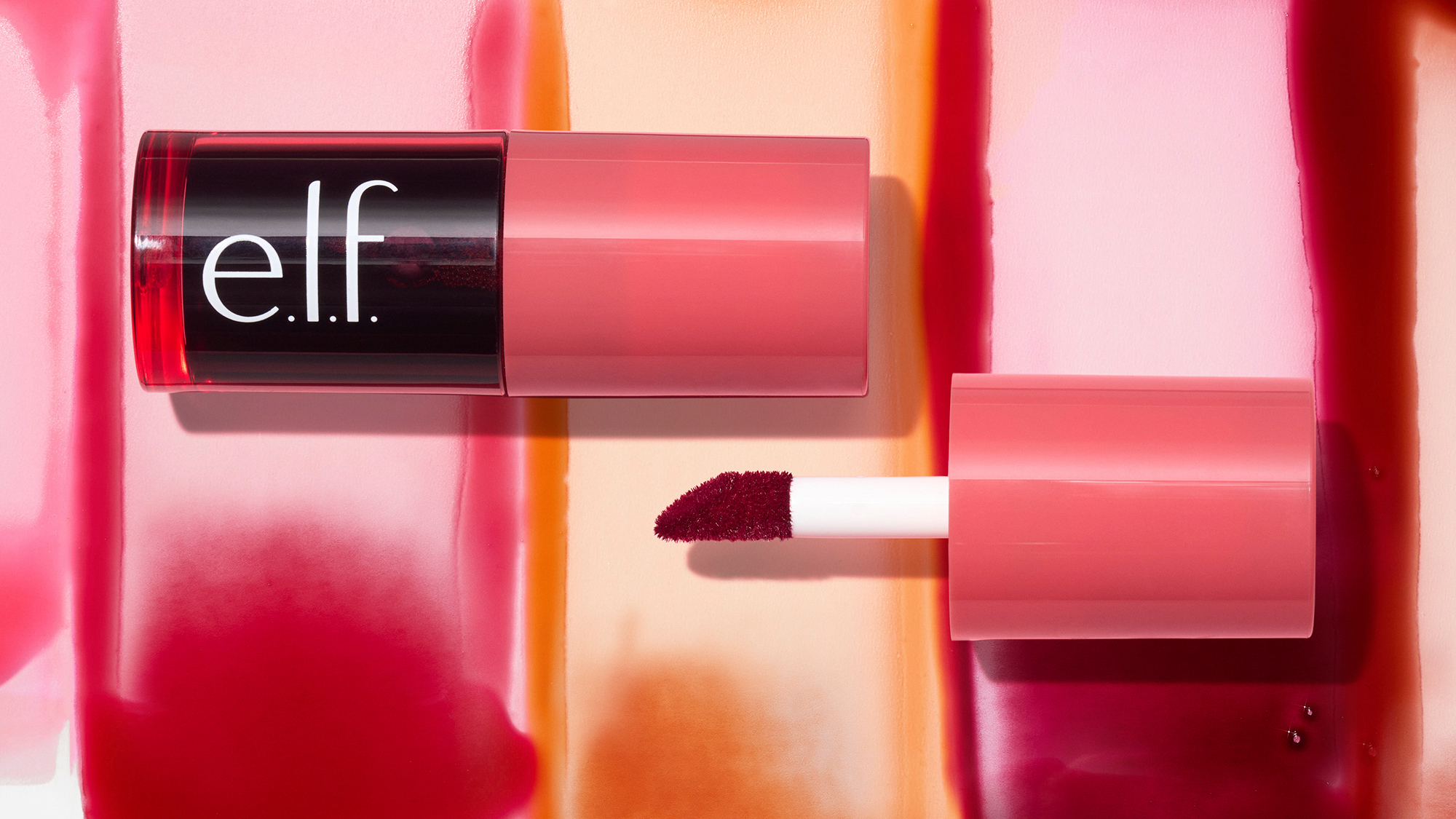 thumbnail video image 2 of e.l.f. Sheer For It Blush Tint , Buildable Stain For Lips + Cheek, Maple Latte, 0.22 fl oz, 2 of 15