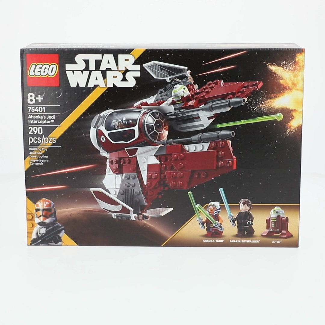 ぐぐ♡ Free Shipping! LEGO Star Wars Ahsoka's Jedi Interceptor Spaceship