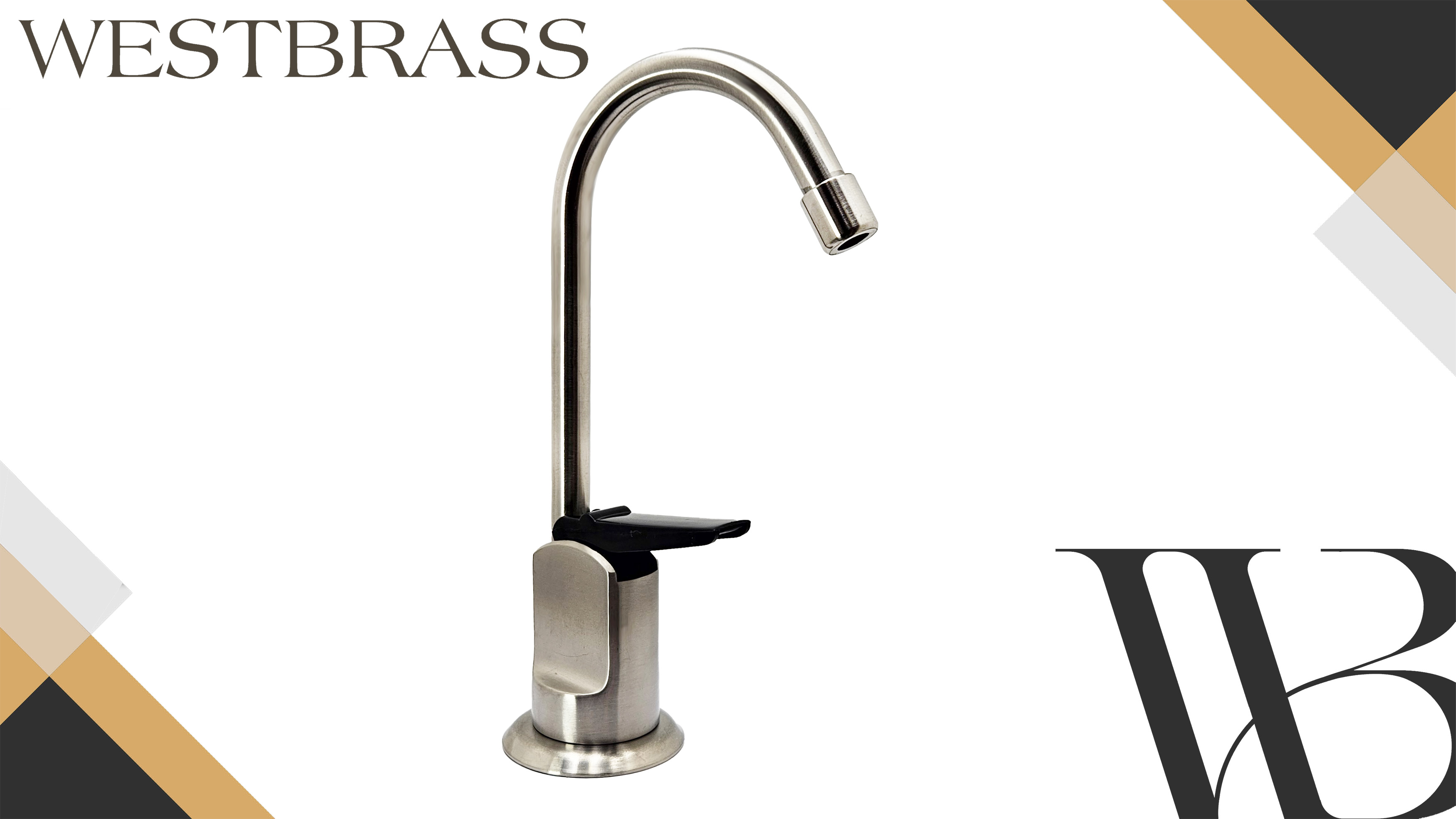 thumbnail video image 2 of Westbrass D203-NL-07 6" Touch-Flo Style Pure Cold Water Dispenser Faucet, Satin Nickel, 2 of 13