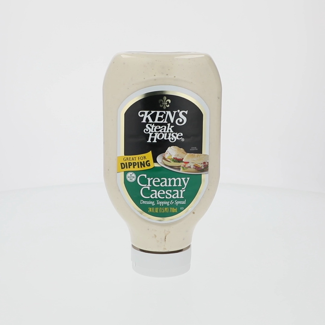 Ken's Steak House Family Size Creamy Caesar Dressing, Topping & Spread 24 fl oz GF - Walmart.com Ken's Steak House Family Size Creamy Caesar Dressing, Topping & Spread 24 fl oz GF - Walmart.com