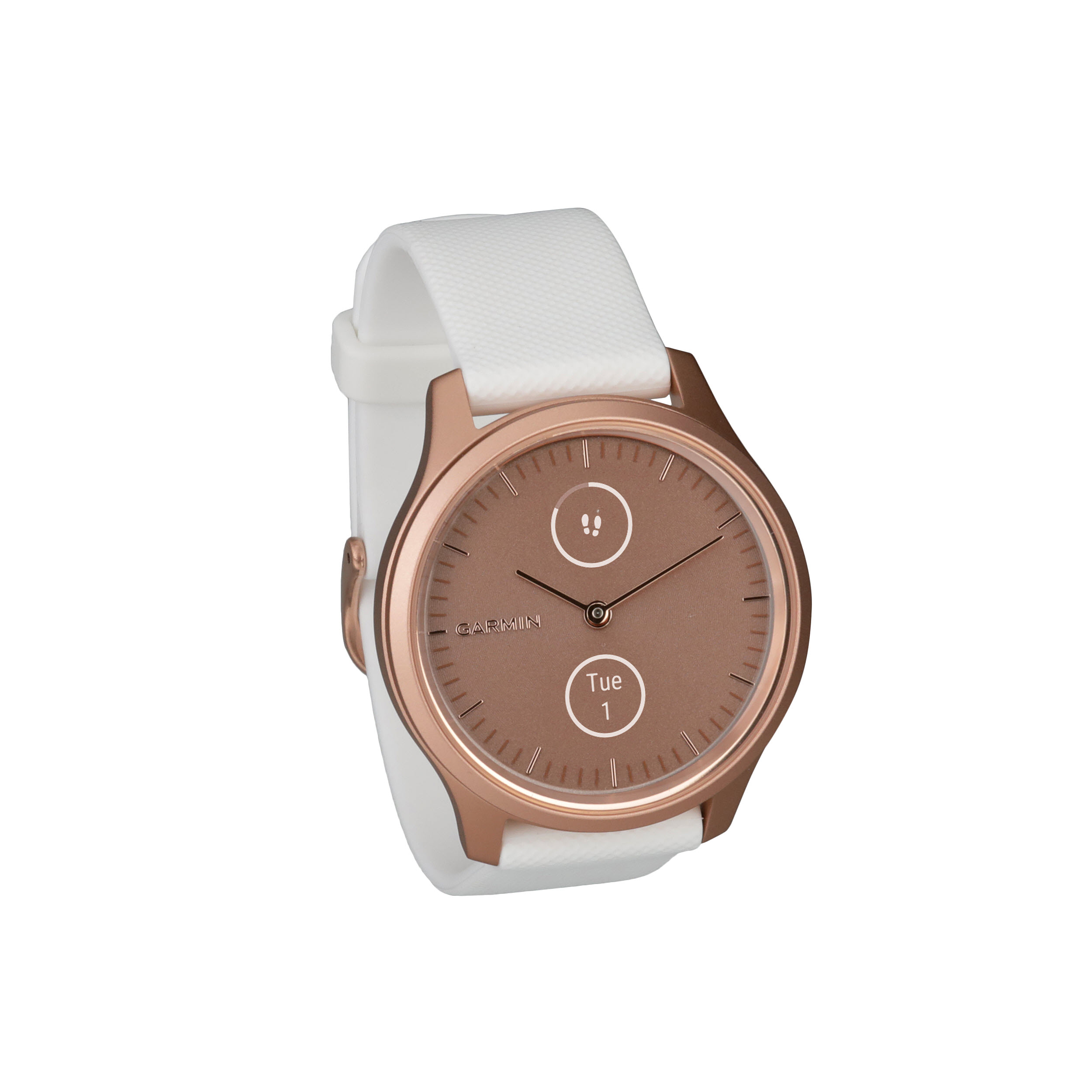 Garmin vivomove® Style White with Rose Gold Hardware - Walmart.com