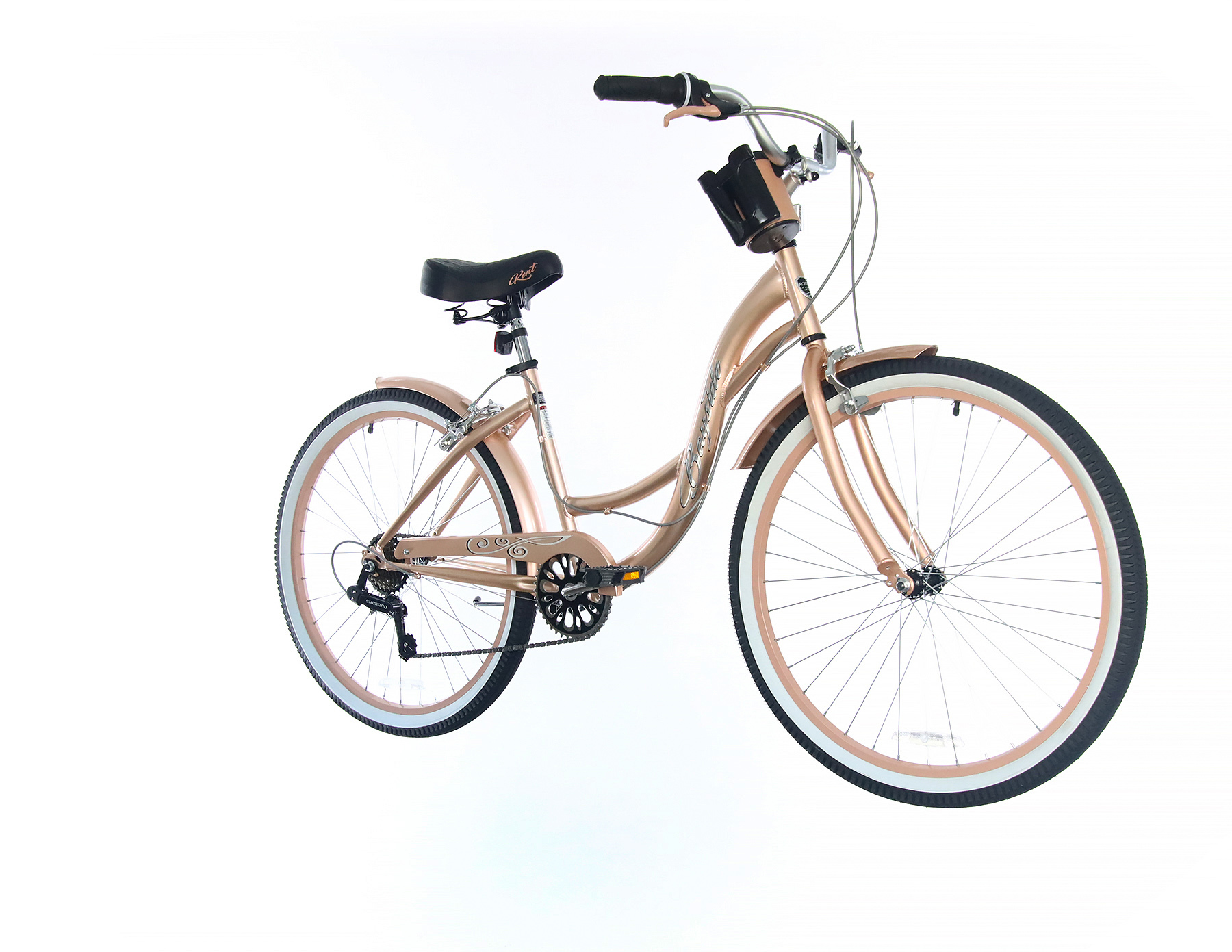 Walmart rose on sale gold bike