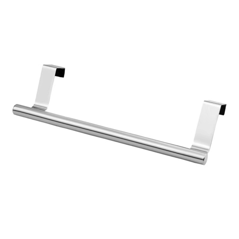 thumbnail video image 2 of Artrylin Over The Door 9" Dish Towel Bar Rack Hanger Holder Stainless Steel with 22 Lbs Maximum Load - Installation on Any Bathroom and Kitchen, 2 of 10