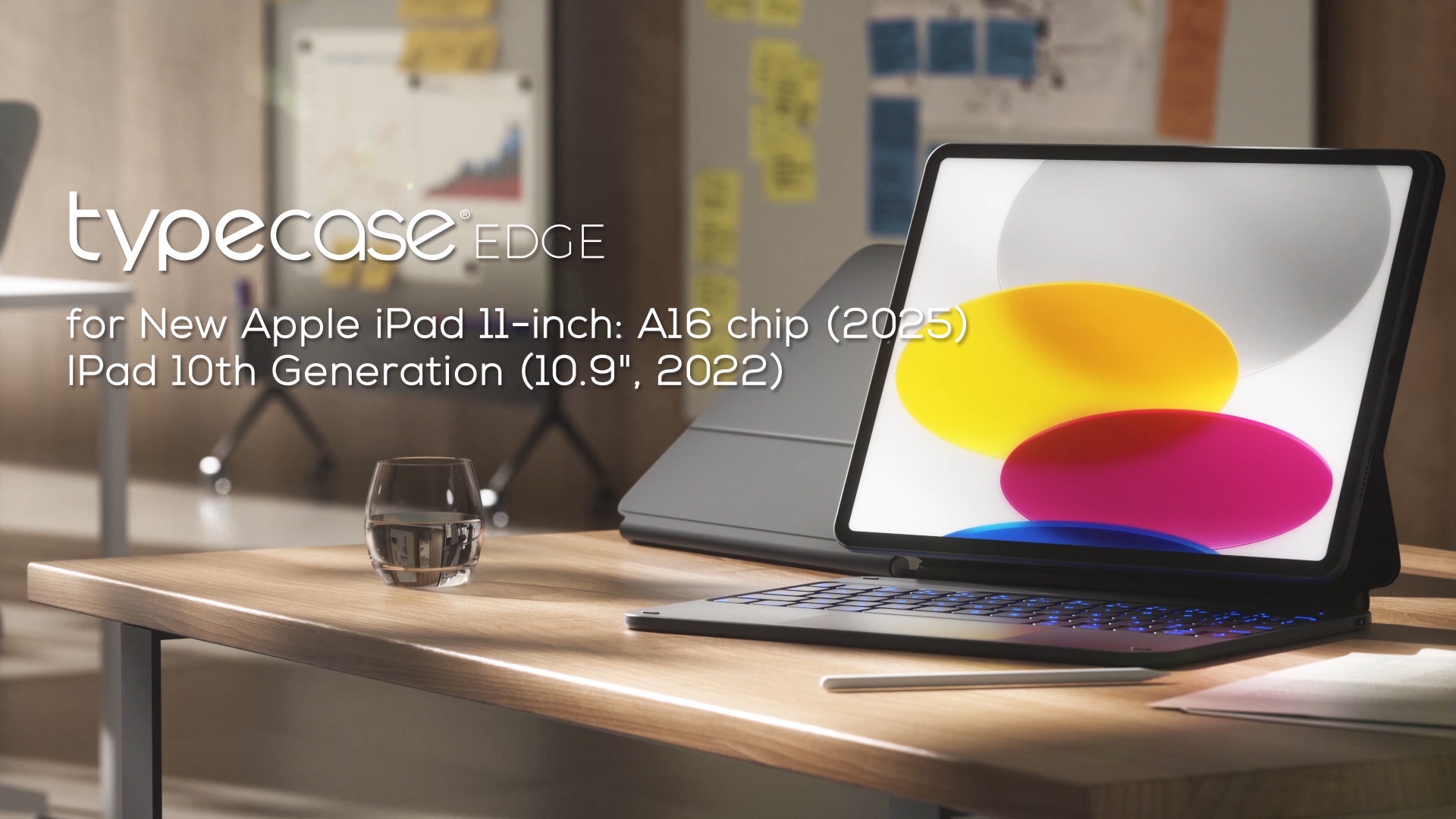 Typecase, Keyboard for iPad 11th Gen A16, 10th Gen 10.9