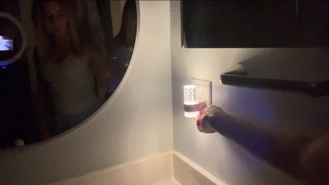 thumbnail video image 2 of LISUNAR RGB Night Light,Color Changing Plug in Night Light,Dimmable Warm White Nightlights with Dusk to Dawn Light Sensor,LED Night Light Plug into Wall for Hallway,Bedroom,Bathroom-2 Pack, 2 of 9