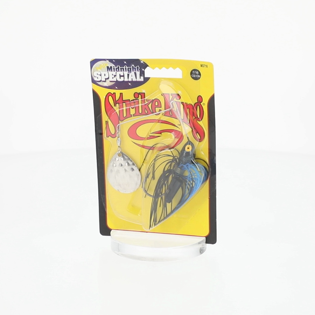 Strike King Rattlin' Midnight Special 7/16oz Spinnerbait Lure