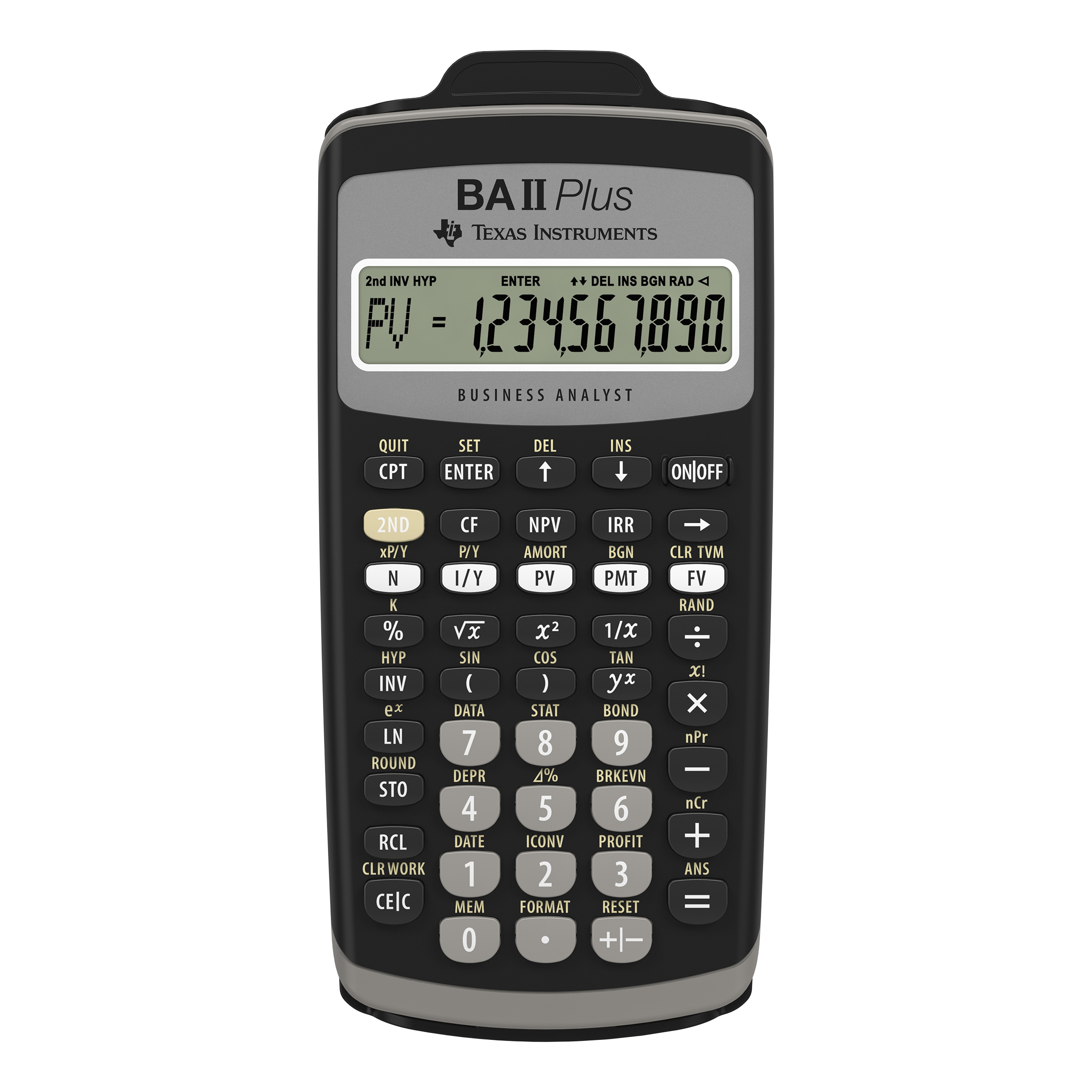thumbnail video image 2 of BA-II Plus Advanced Financial Calculator, Dark Gray - Ideal for Business and Education, 2 of 6