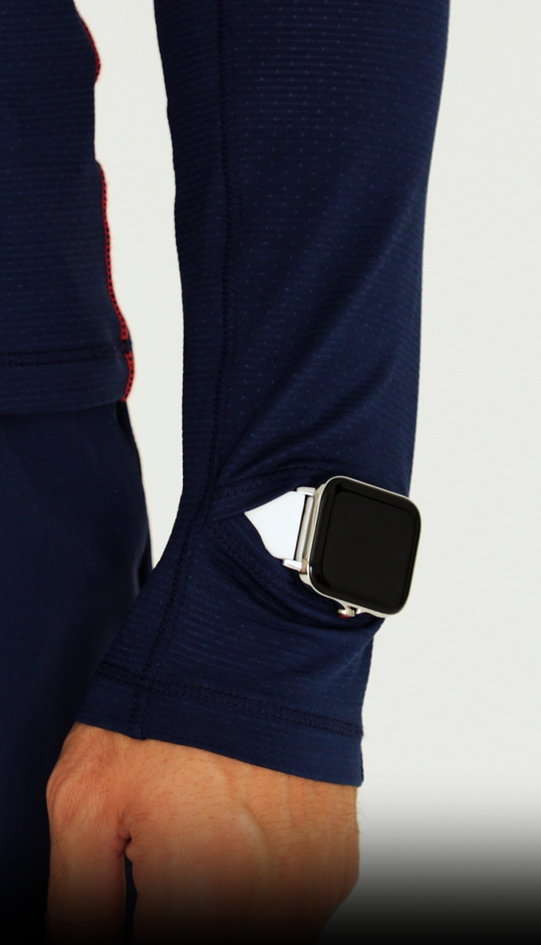 thumbnail video image 2 of Infinity GNR8 Underscrubs For Men Long Sleeve Performance IN608, 2 of 6