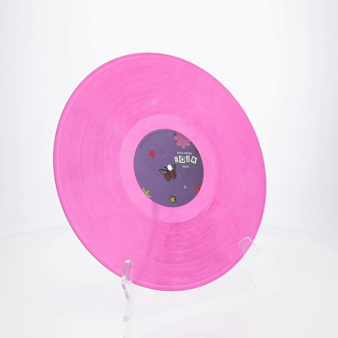 Olivia Rodrigo SOUR 限定カラーレコード PINK Olivia Rodrigo, SOUR Vinyl LP, Walmart Exclusive Magenta