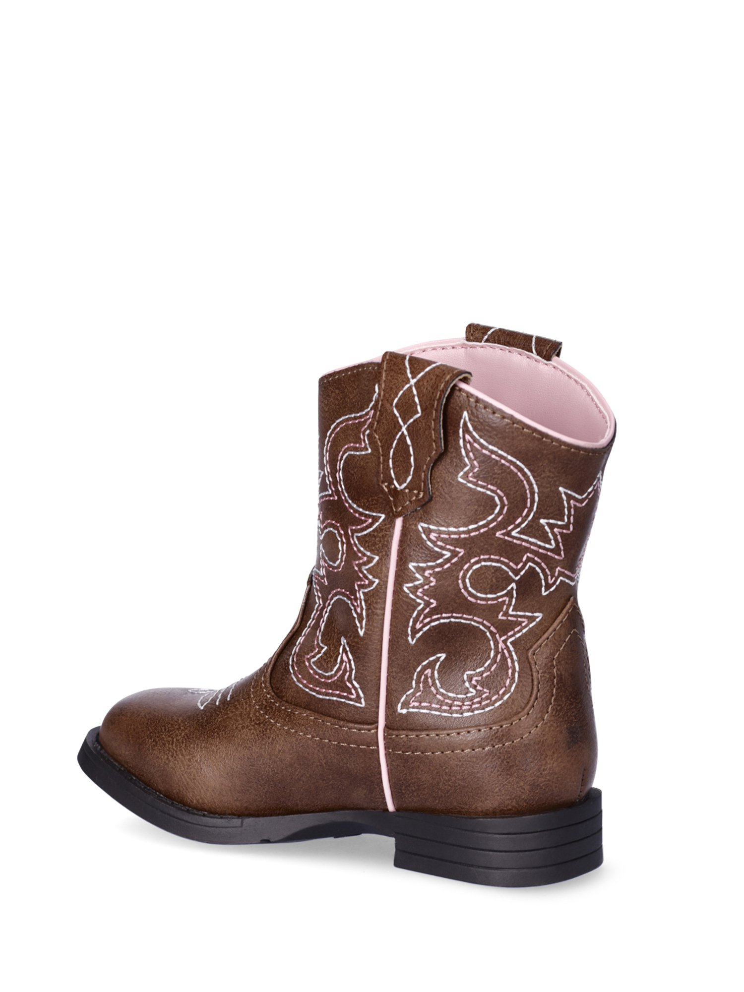 Wonder Nation Toddler Big Girls Western Cowgirl Boot