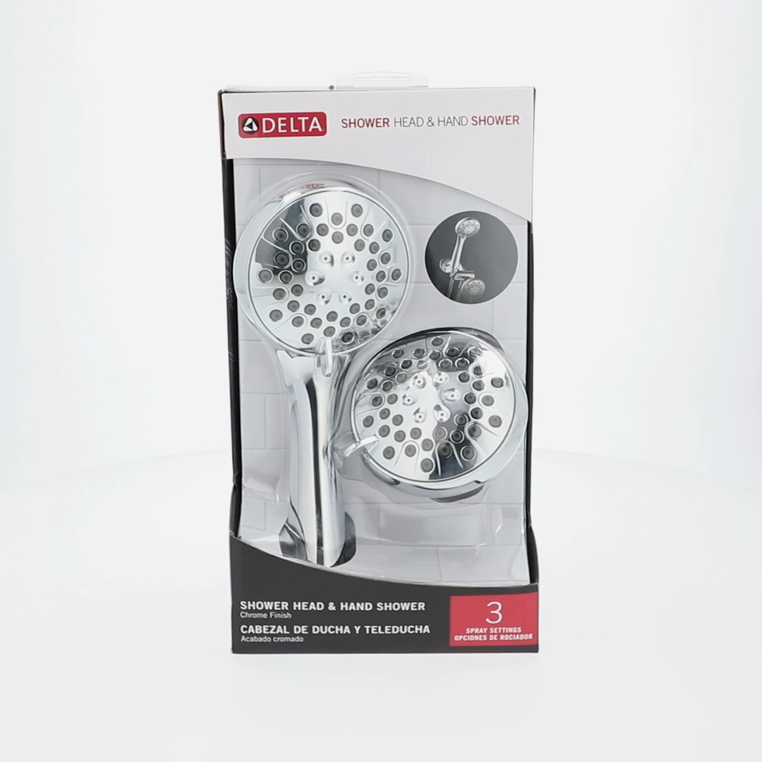 3-Setting Combination Shower in Chrome - 1.75 GPM - Delta 75516