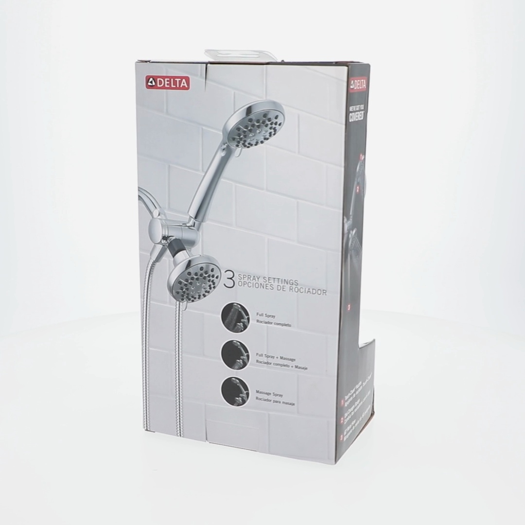 3-Setting Combination Shower in Chrome - 1.75 GPM - Delta 75516