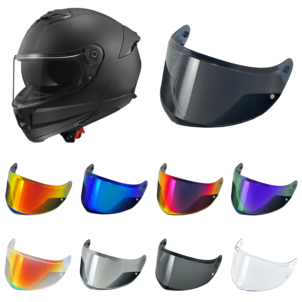 thumbnail video image 2 of FF808 Helmet Visor for LS2 Stream II Face Shield Tinted Lens Motorcycle Accessories, 2 of 8