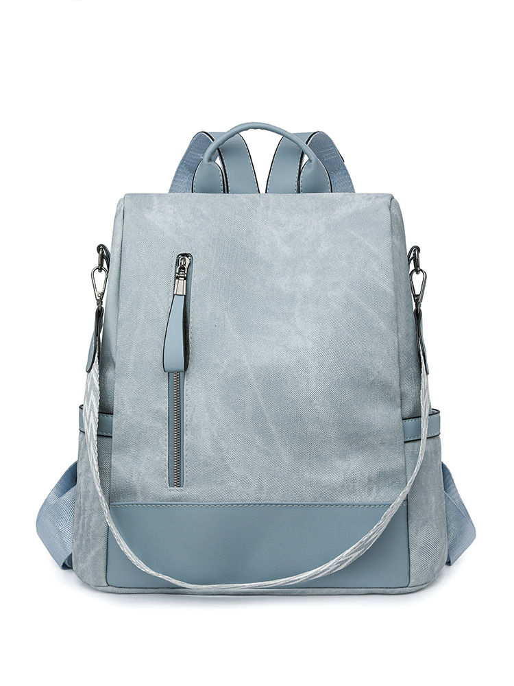 thumbnail video image 2 of PRIYAL Leather Laptop Backpack for Women,  Work Travel Bag, Teacher Nurse Convertible Backpack Purse, 2 of 13