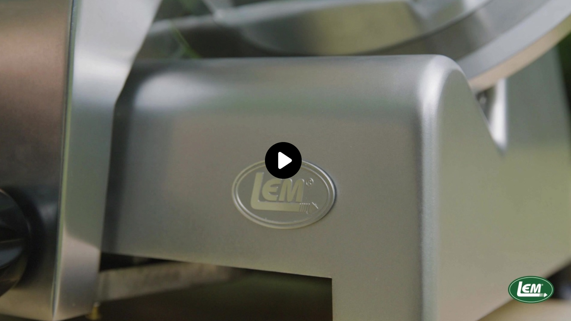 thumbnail video image 2 of LEM Products MightyBite 8.5" Electric Meat Slicer, Deli Slicer, 2 of 10