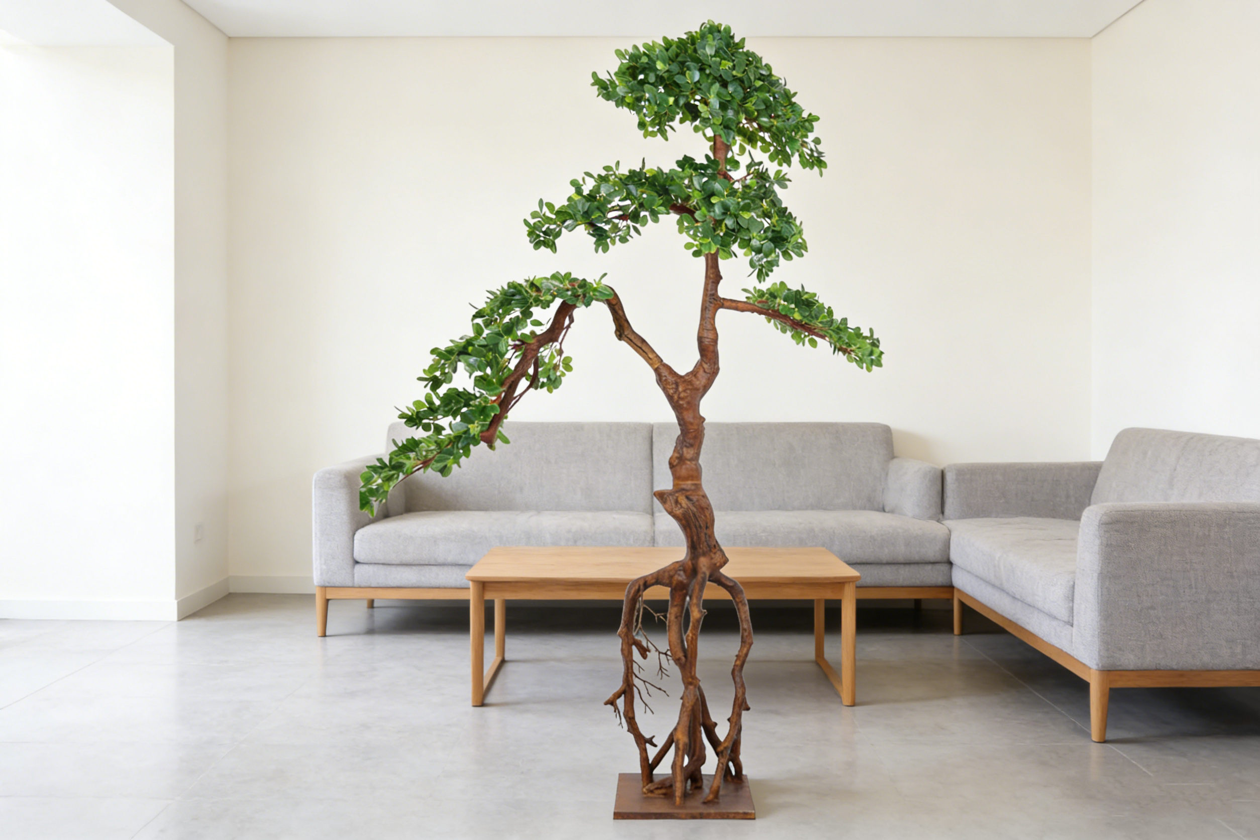 thumbnail video image 2 of TOARTi Ficus Artificial Tree Lifelike Leaves with Sturdy Plastic Pot Faux Plant for Office Home Living Room Indoor Outdoor Decor 6 ft, 2 of 10