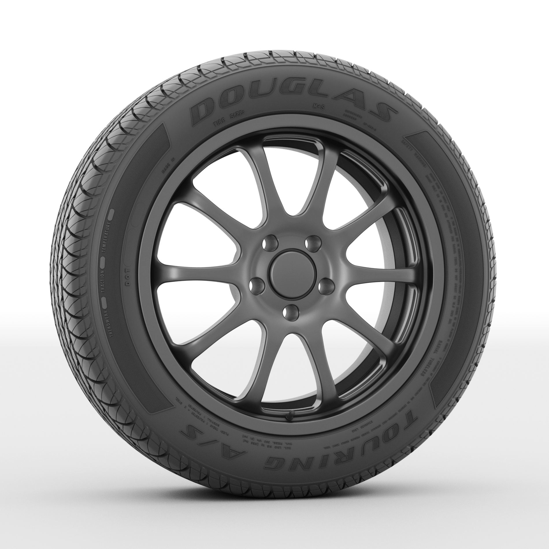 Douglas Touring A/S 185/60R15 84H All-Season Tire - Walmart.com