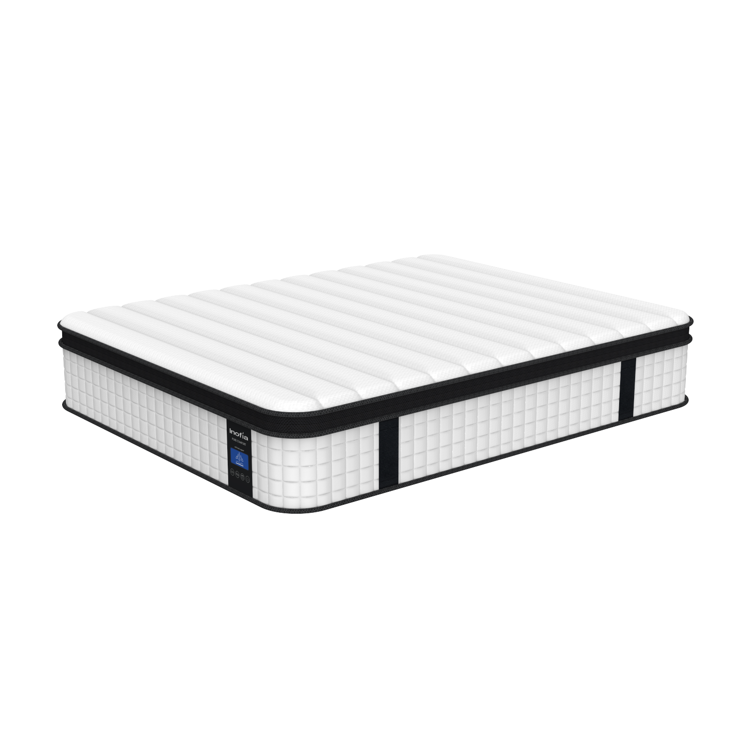 Inofia 10 Inch Full Hybrid Mattress - Memory Foam & Innerspring For Cool, Pressure-Relieving Sleep - View #3