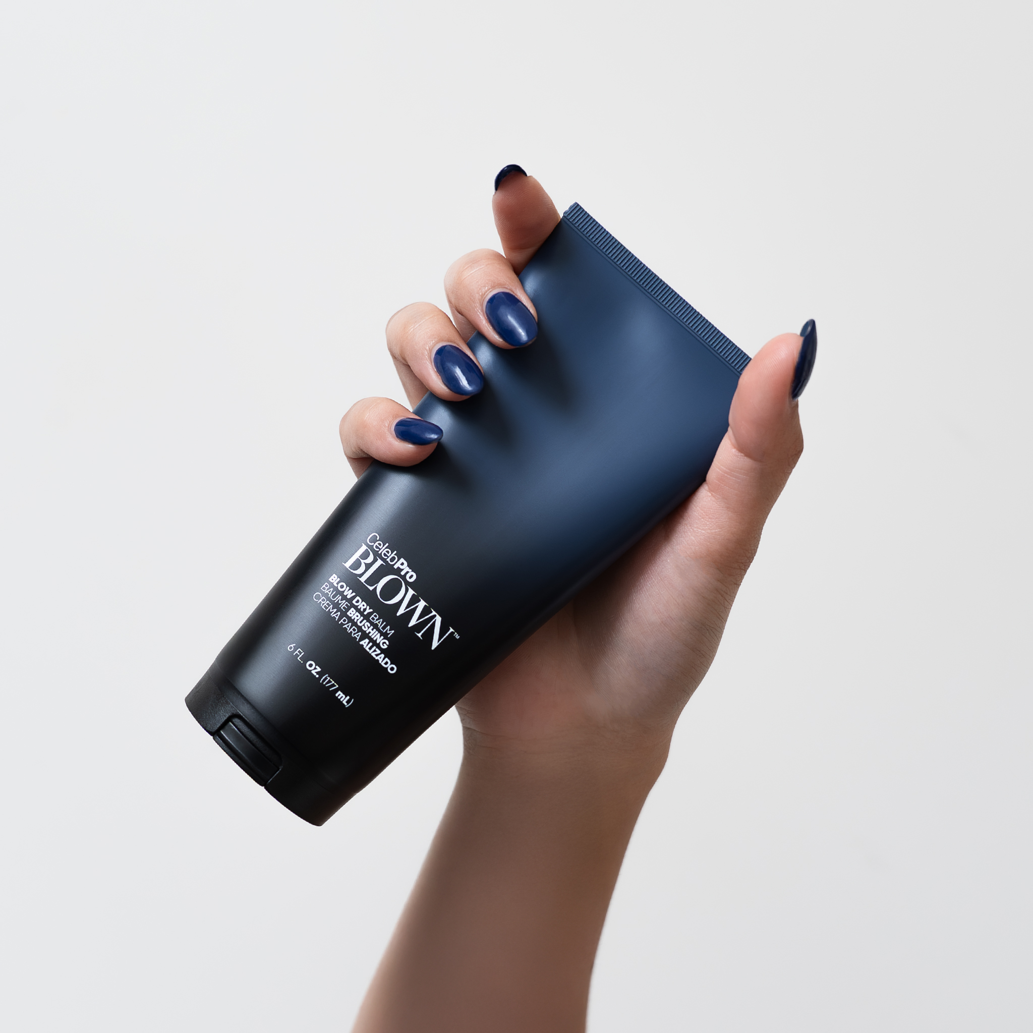 thumbnail video image 2 of Celeb Luxury BLOWN Heat Protection In-Shower Styling Hair Styling Cream, 2 of 7