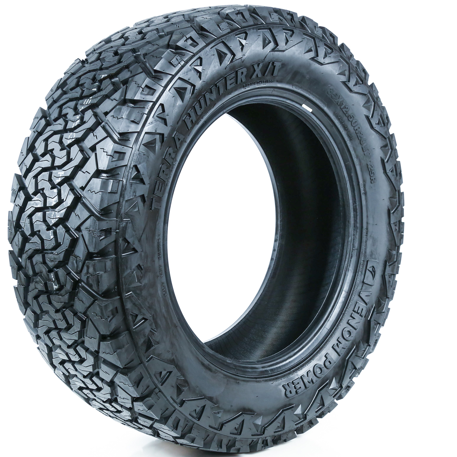 Venom Power Terra Hunter X/T All Terrain LT35X12.50R20 125R F Light Truck  Tire