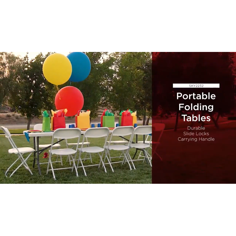 Byliable Folding Bench 6 Foot, Plastic Folding Bench Seat India