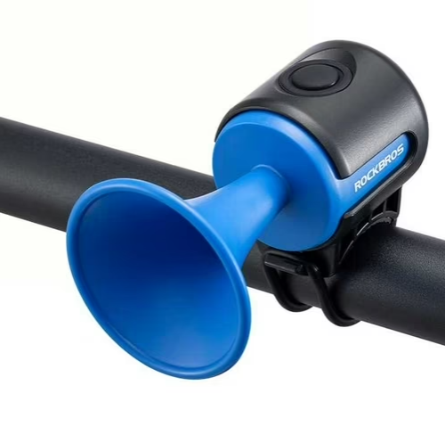 thumbnail video image 2 of Rockbros Electric Bike Horn Handlebar Bell for Adult Unisex Bike 120dB  Waterproof, 2 of 8