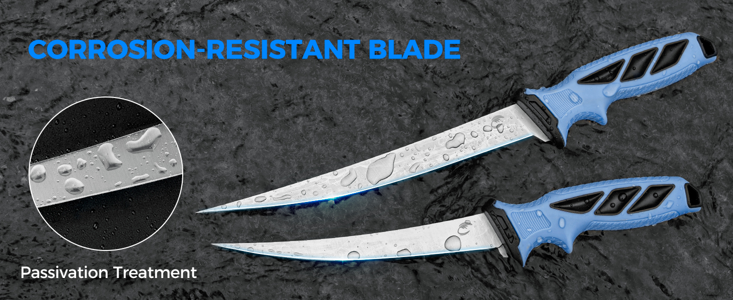 thumbnail video image 2 of Calamus Folding Fillet Knife, Fishing Knife, G4116 German Stainless-Steel, Ultra-Sharp, Flexible & Corrosion-Resistant Blade, Non-Slip Handle, Lockback Design, Fishing Gear, Fishing Gifts for Men, 2 of 9