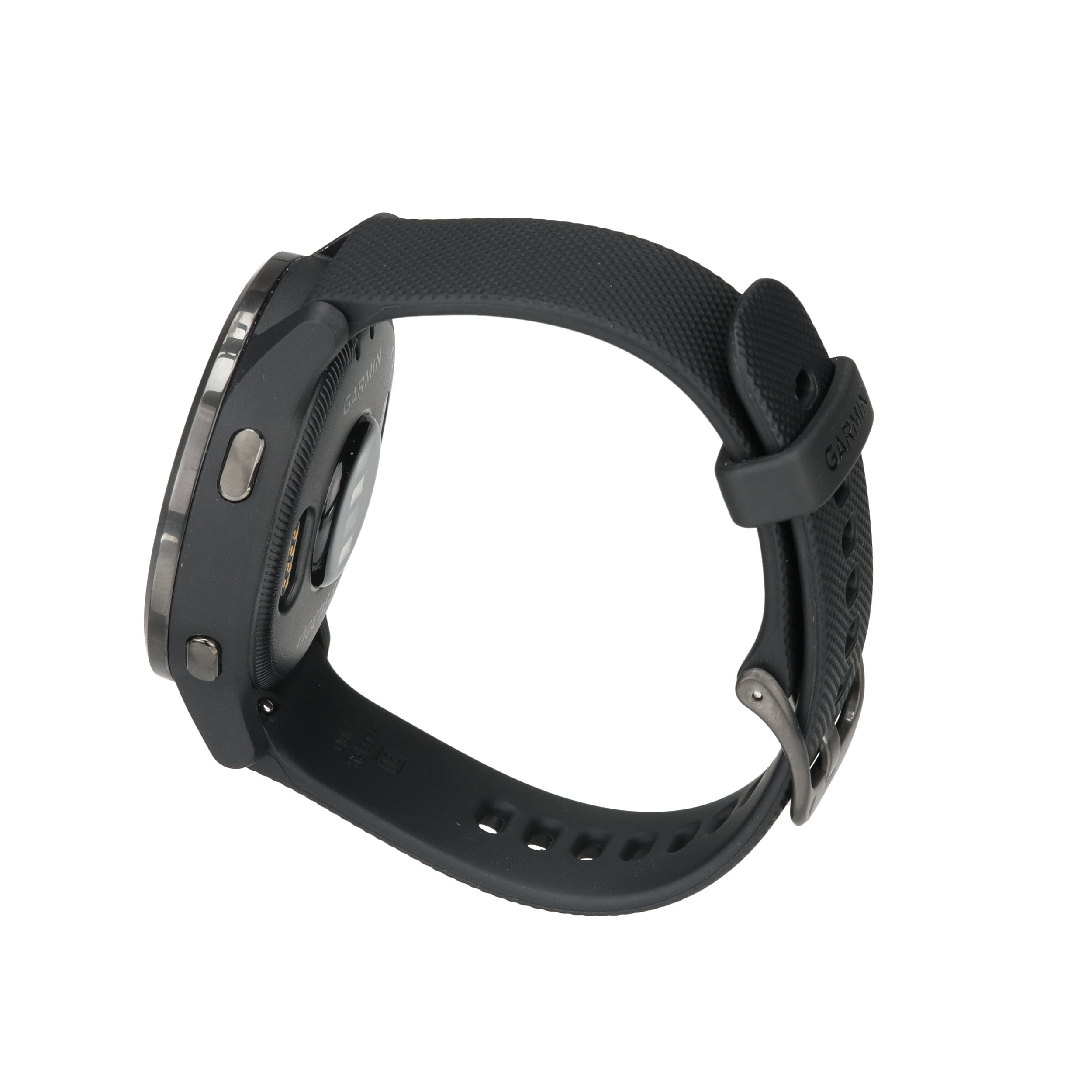 Garmin vívoactive® 4S Slate Stainless Steel Bezel with Black Case